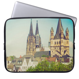 Vintag aussehender Koelner Dom Kölner Dom Kölner D Laptopschutzhülle