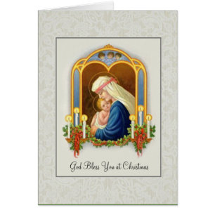 Vintag Baby Jesus Weihnachtskerzen