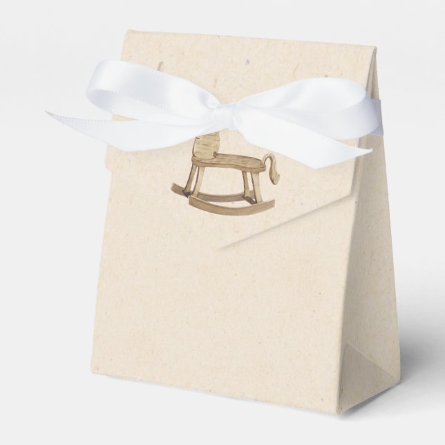 Vintag Baby Showbox Geschenkschachtel (Vorderseite)