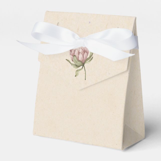Vintag Baby Showbox Geschenkschachtel (Vorderseite)