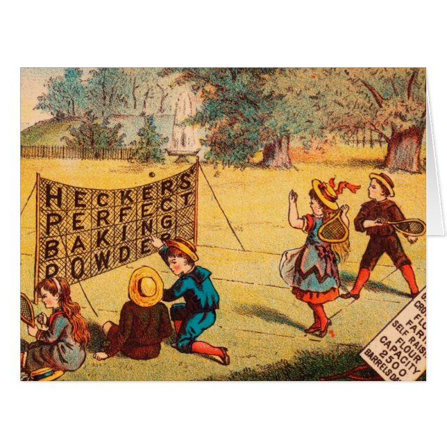 Vintag: Backenwerbung - (Vorderseite (Horizontal))