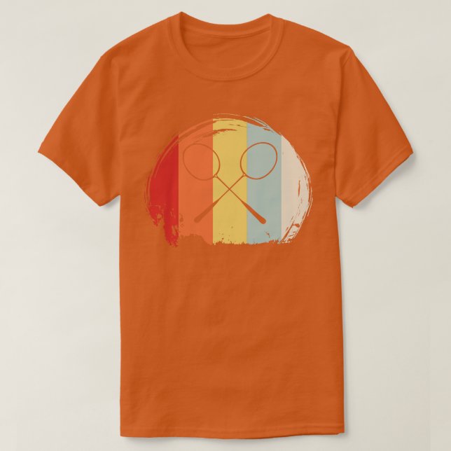 Vintag Badminton 2 T-Shirt (Design vorne)