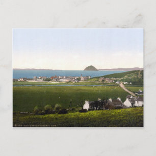 Vintag Ballintrae-Landschaft, 1905 Schottland Postkarte