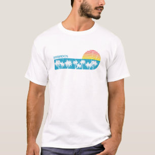 Vintag Barbados Beach Palm Tree Retro 70er Boys G T-Shirt