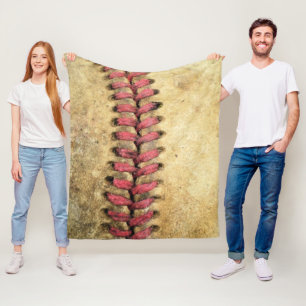 Vintag Baseball Fleecedecke