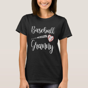 Vintag Baseball Granny Funny Baseball Geschenke T-Shirt