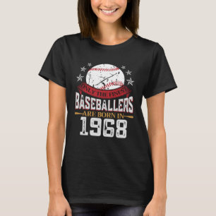 Vintag Baseball Legend Seit 1968 55 Jahre Baseba T-Shirt