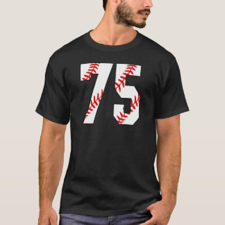 Vintag Baseball Mama 75 Jersey Baseball Favorit T-Shirt