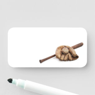 Vintag Baseball Namensschild