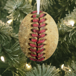 Vintag Baseball Ornament Aus Metall