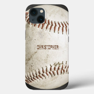 Vintag Baseball Personalisiert iPhone Hülle