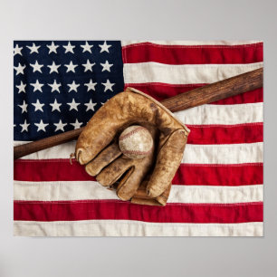 Vintag Baseball Poster