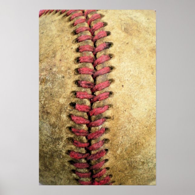 Vintag Baseball Poster (Vorne)