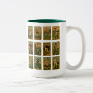 Vintag Baseball Zweifarbige Tasse
