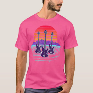 Vintag Bassist - Bass Guitar Gitarrist Mus T-Shirt