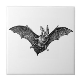 Vintag Bat Gothic Vampire Fliese