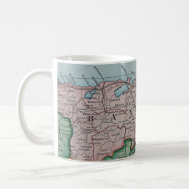 Vintag Bayamon Puerto Rico Karte Kaffeetasse