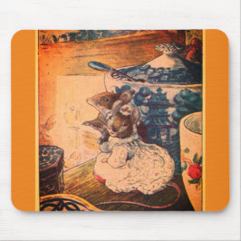 Vintag Beatrix Potter Mice Tailor von Gloucester Mousepad