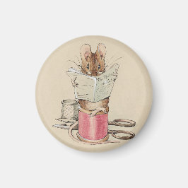 Vintag Beatrix Potter Tailor von Gloucester Mouse Magnet