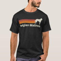 Vintag belgischer Malinois Retro Mama Vater 