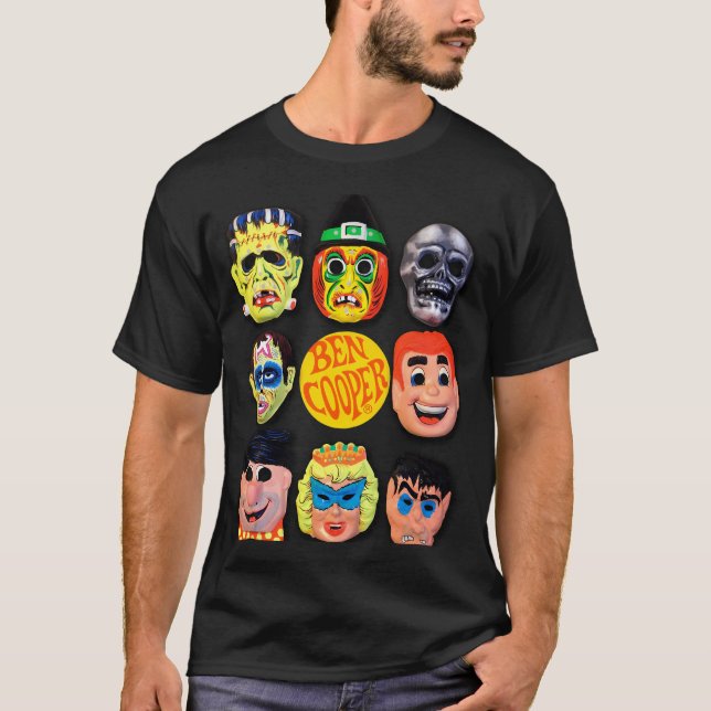 Vintag Ben Cooper Halloween Masken Classic T-Shirt (Vorderseite)