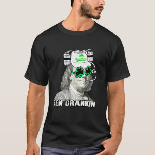 Vintag Ben Drankin Beer St. Patrick's Day Appare T-Shirt
