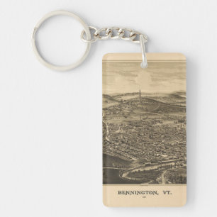 Vintag Bennington, Vermont - Schlüsselanhänger der