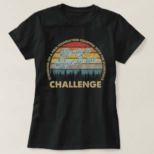 Vintag, bereit zum Challenge Circle 1 T-Shirt