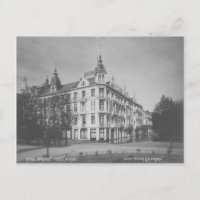 Vintag Bergen Hotel Postcard