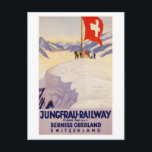 Vintag Berner Oberland Schweiz Reisen Postkarte<br><div class="desc">Vintag Berner Oberland Schweiz Reisen</div>