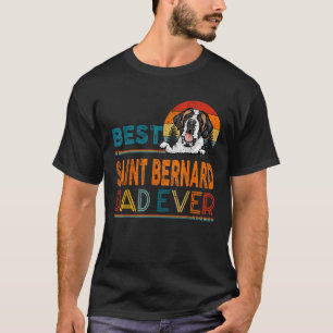 Vintag Best St. Bernard Vater Ever Vatertag T-Shirt