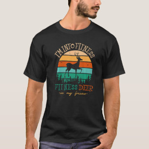 Vintag bin ich in die Fitness, die mir Ness Deer i T-Shirt