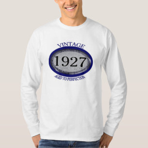 Vintag bis Vollendung des Shirts von 1927