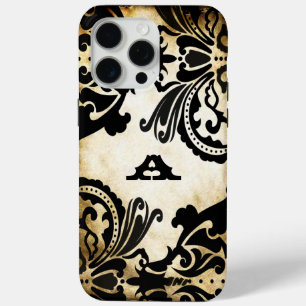 Vintag Black Damask Personalisiert Case-Mate iPhone Hülle