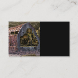 Vintag Blacksmith Shop Welder Visitenkarte