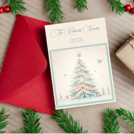 Vintag blass frohe Weihnachten individuell angepas