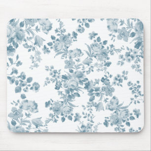 Vintag-blau-böhmisch Mousepad