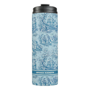 Vintag-blaue aquamarine Joule Thermosbecher