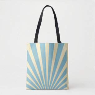 Vintag-blaue Sonnenschutzplakate Tasche