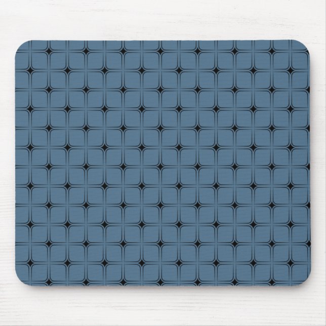 Vintag Bliss Mousepad, blau Mousepad (Vorne)