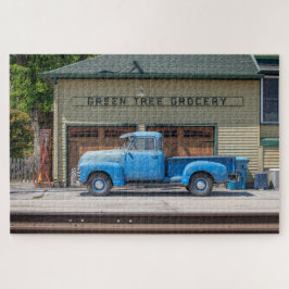 Vintag Blue Chevy