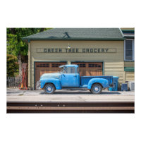 Vintag Blue Chevy