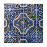 Vintag Blue Floral Gemustert Portugiesisch Fliese<br><div class="desc">Vintag Blue Floral Gemusterte portugiesische Keramik Kachel zeigt blaue Blumenmuster Fotografie .Ein perfektes Kunstwerk für Vintage Liebhaber.Besuchen Sie bitte meinen Laden "loveyouart" für andere oder ähnliche Designs .</div>