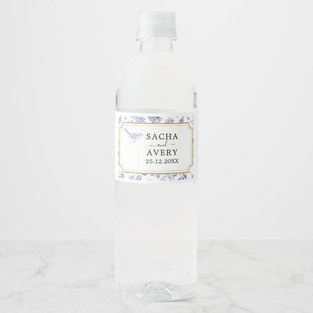 Vintag Blue French Toile (Vorderseite)
