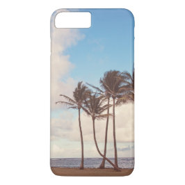Vintag Blue Hawaii Palm Tree Phone Case