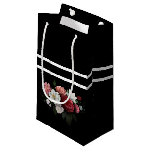 Vintag blumenreich kleine geschenktüte