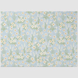 Vintag Blush Daisy Blumendecoupage Seidenpapier