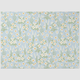 Vintag Blush Daisy Blumendecoupage Seidenpapier