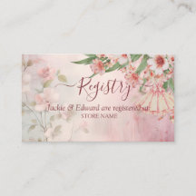 Vintag Blush Dress Wedding Registry