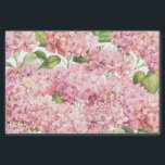 Vintag Blush Pink Hydrangea Blumenmuster Seidenpapier<br><div class="desc">Dieses Vintage Blumenpapier zeichnet sich durch romantische,  rosa Hydrangea-Blume in anmutigen Mustern aus. Ideal für Hochzeitsgeschenkverpackungen oder für handwerkliche Projekte inklusive Entcoupage. Entworfen von dem weltbekannten Künstler ©Tim Coffey.</div>